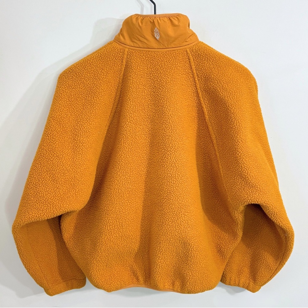 FP Movement by Free People Mustard Yellow Sherpa Jacket - Picture 5 of 14